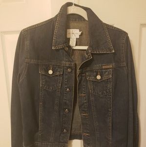 W Calvin Klein denim jacket RN 36009 size S